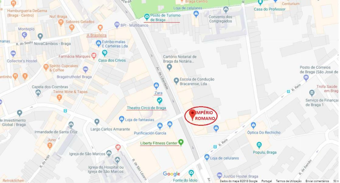布拉加 Imperio Romano酒店 外观 照片